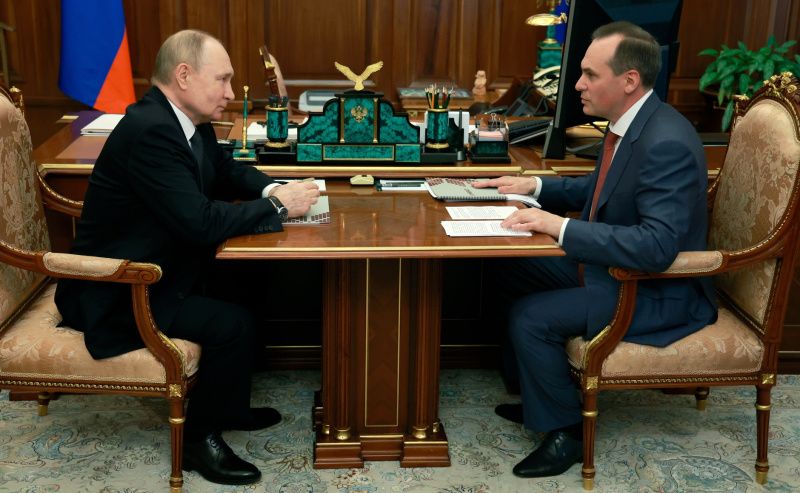 Состоялась встреча Президента России Владимира Путина с Главой Мордовии  Артемом Здуновым